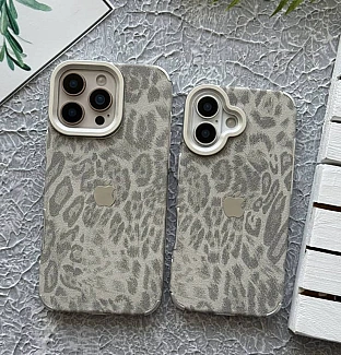 قاب پلنگی گری آیفون Gray Leopard Iphone